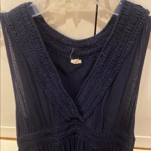 J.Crew navy blue sundress